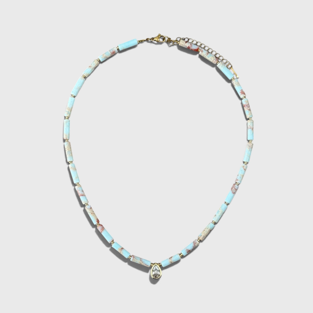 Sloane Necklace | Sky Blue