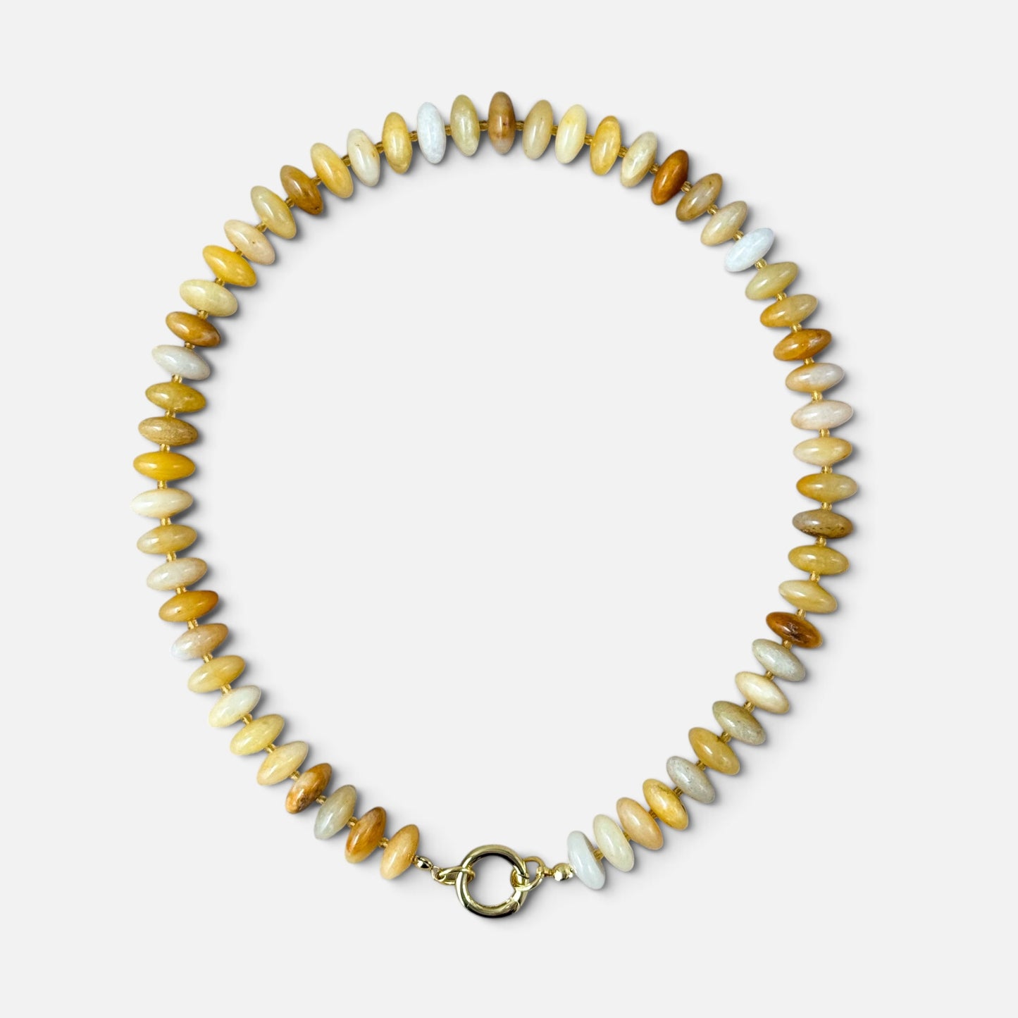 Jenni Charm Clip Necklace | Honey Jade