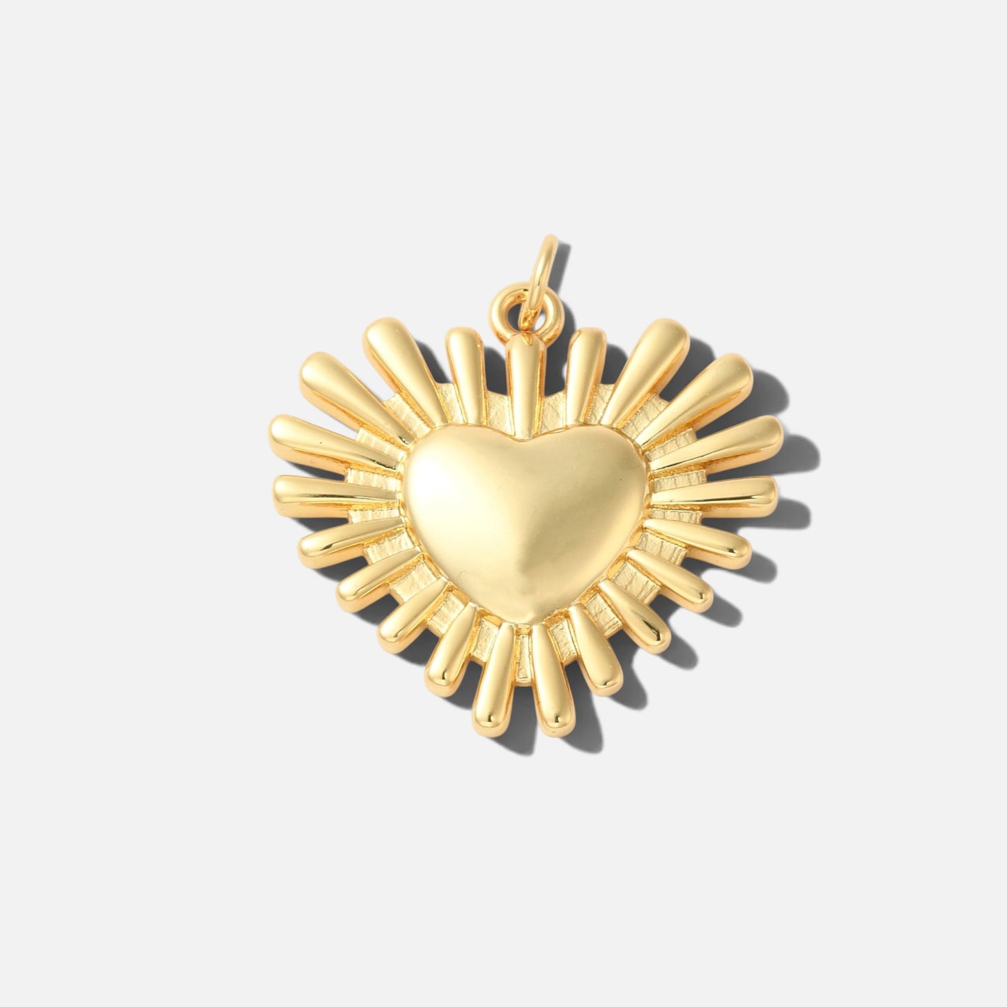 Radiant Heart Charm
