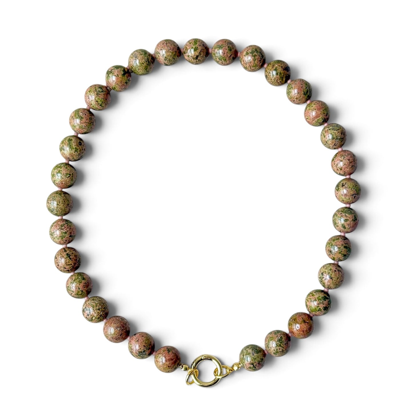 Jenni Necklace | Dusty Olive