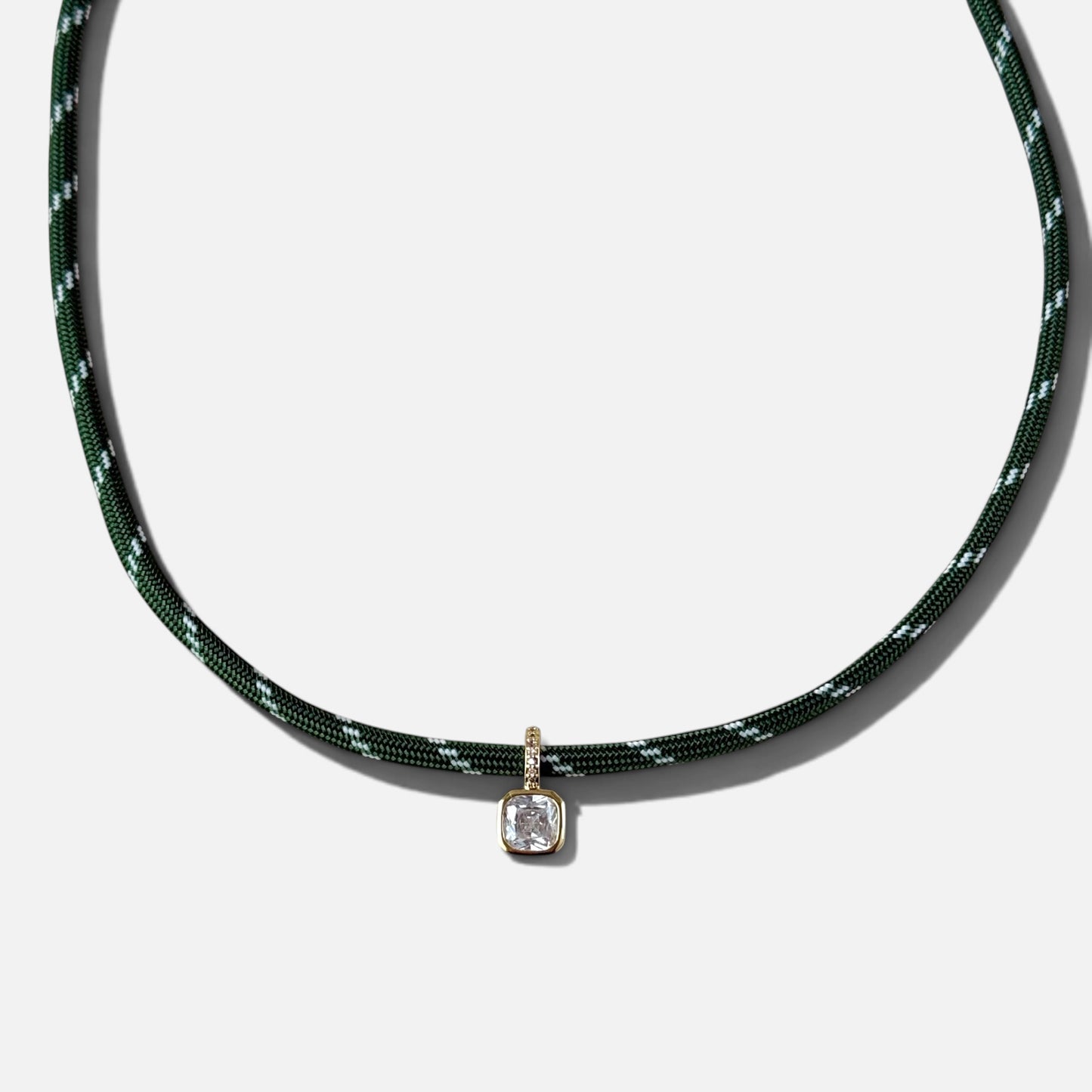 SIDELINE PARACORD NECKLACE | GREEN