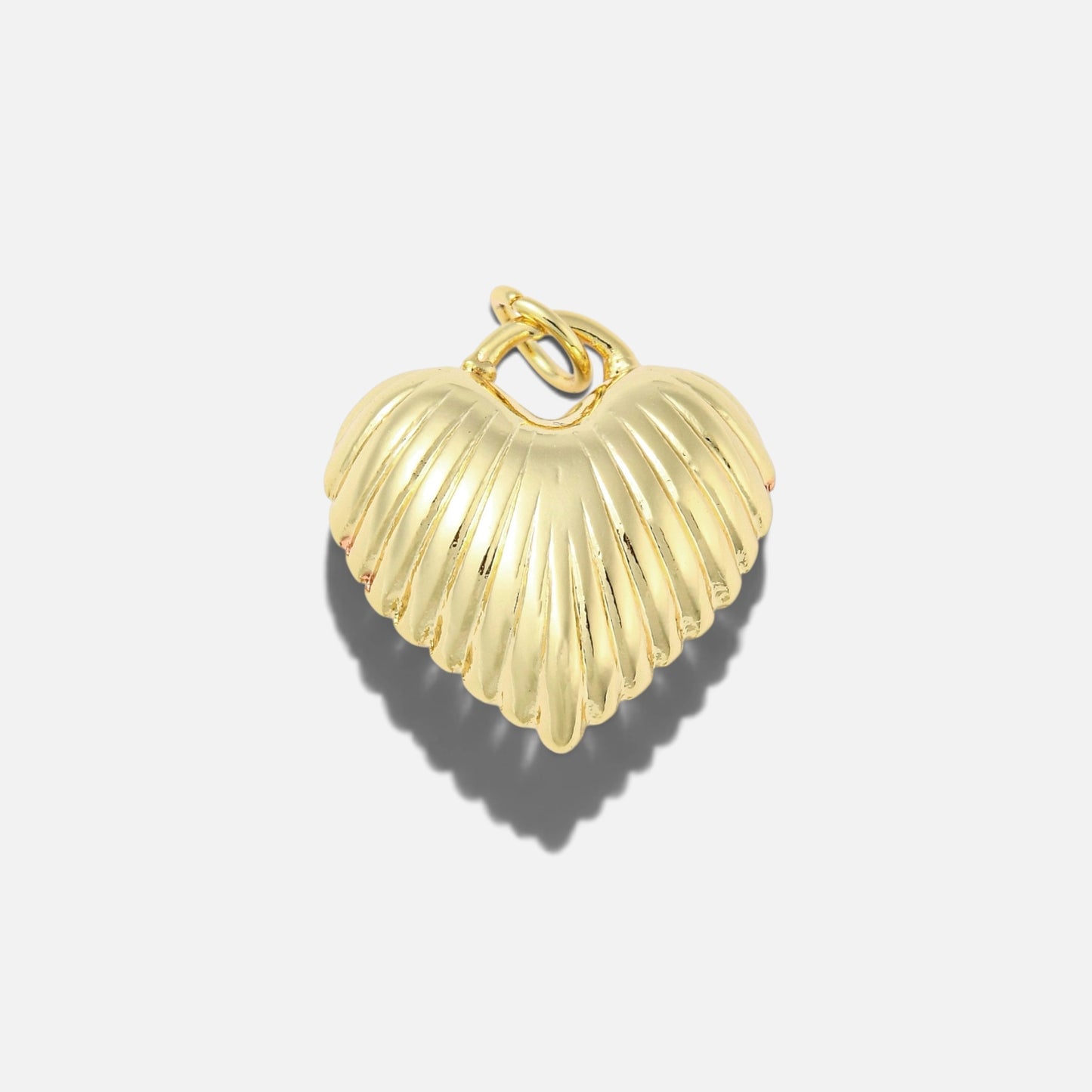 Puffy Heart Charm | Small