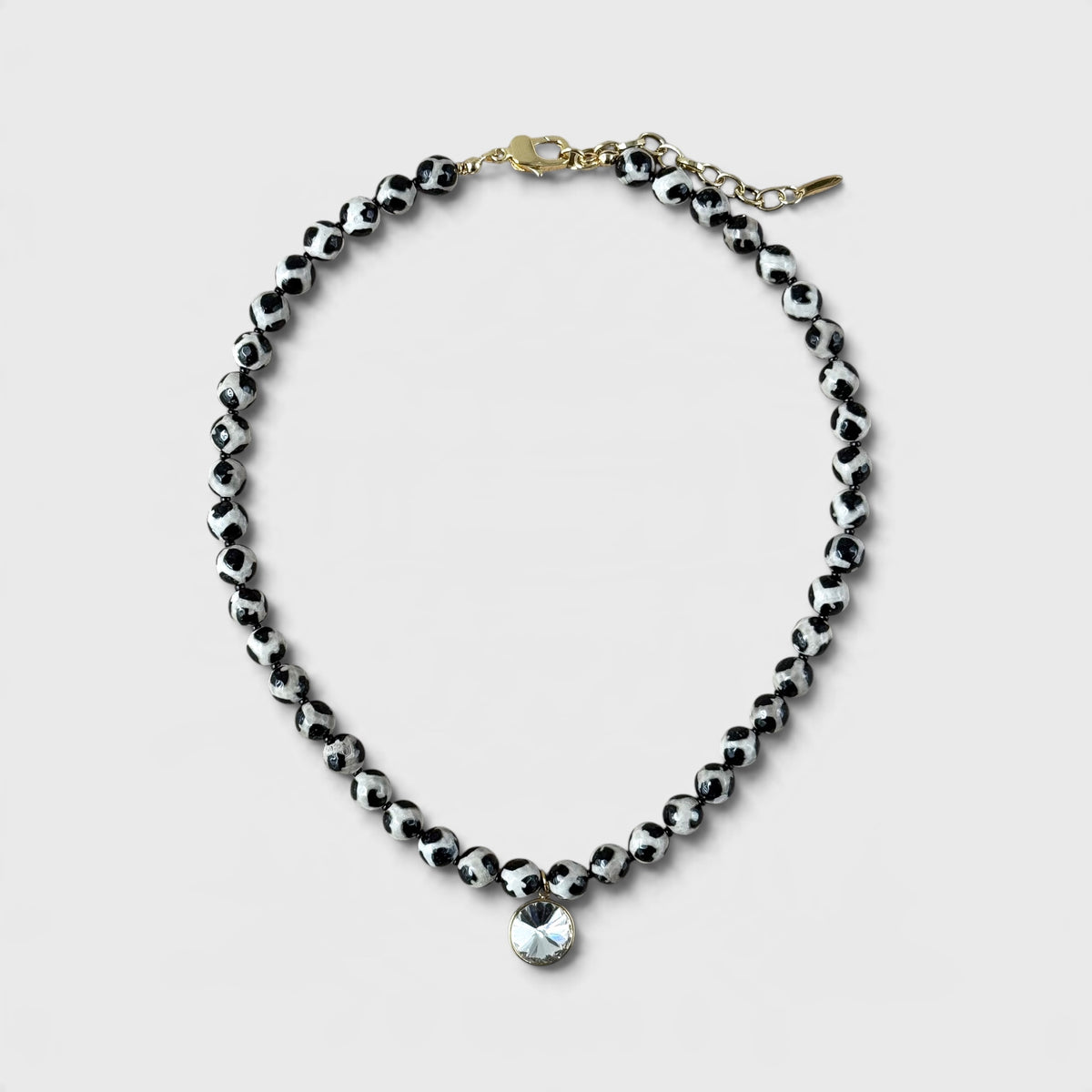 ICON Necklace | Black & White