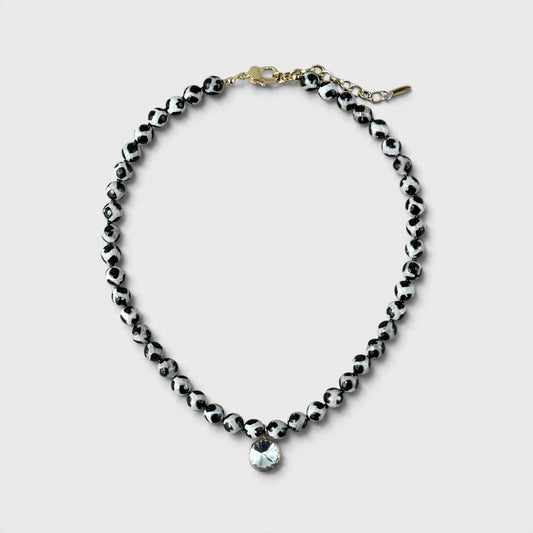 ICON Necklace | Black & White