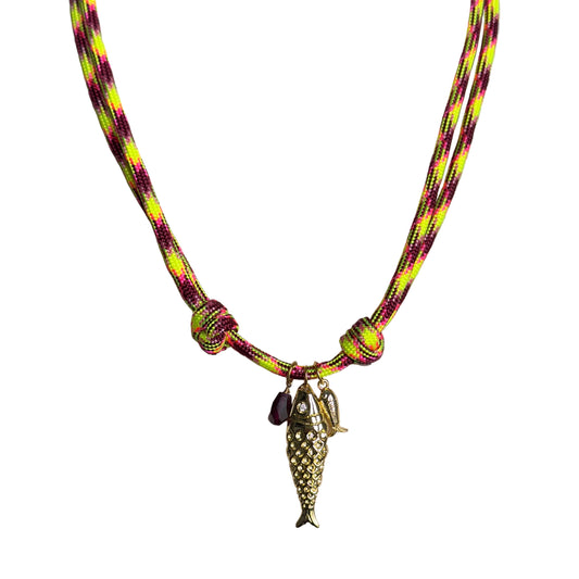 LIVE WIRE PARACORD NECKLACE