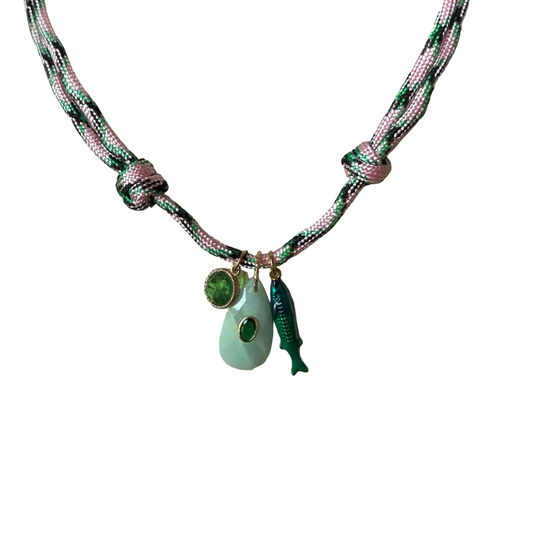 PREPPY FISH PARACORD NECKLACE