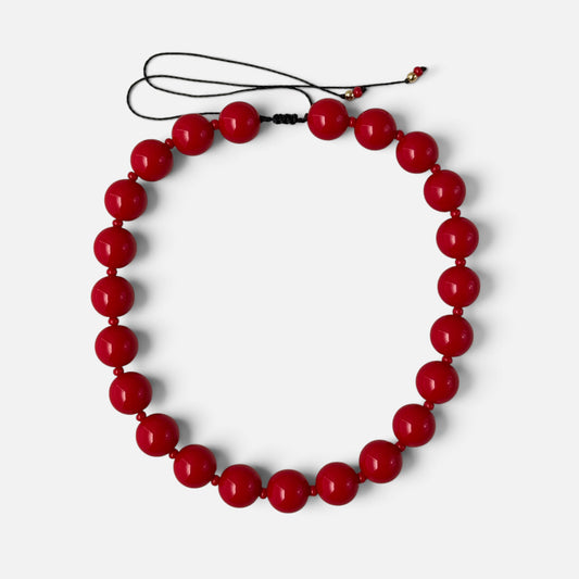 PREGAME NECKLACE | RED