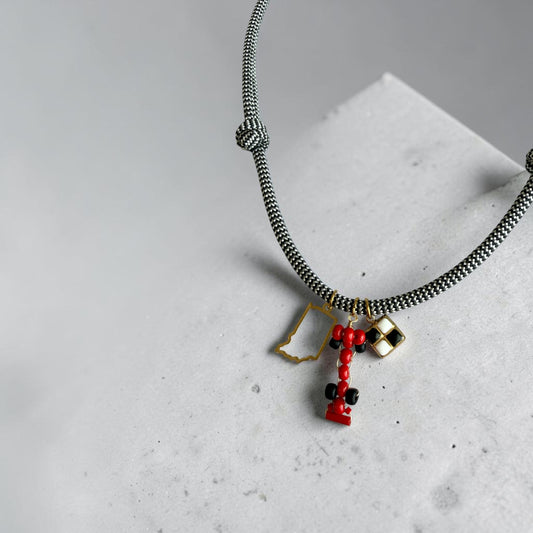 TRACKSIDE PARACORD NECKLACE
