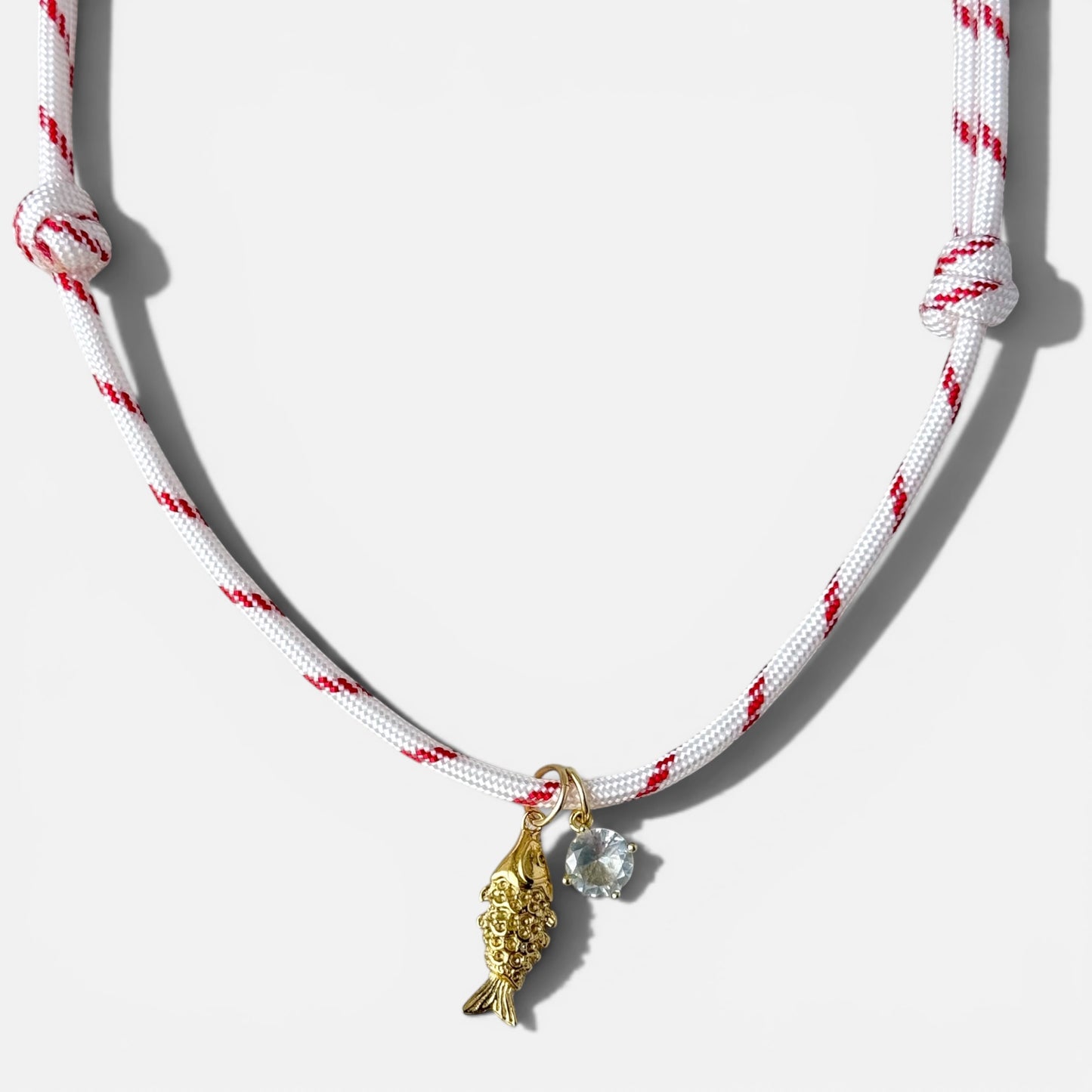 GOLDIE NECKLACE | RED