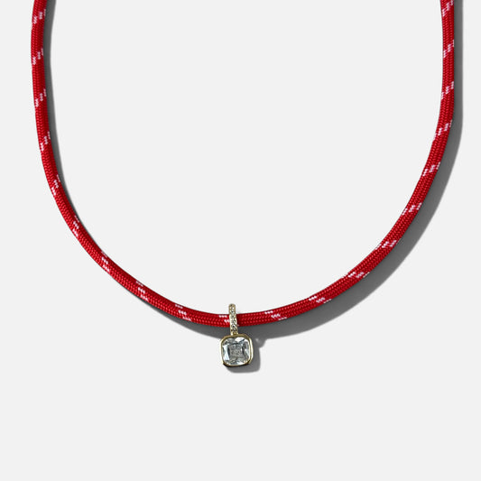 SIDELINE PARACORD NECKLACE | RED