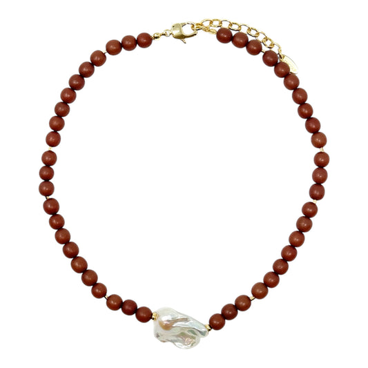 SEDONA PEARL NECKLACE
