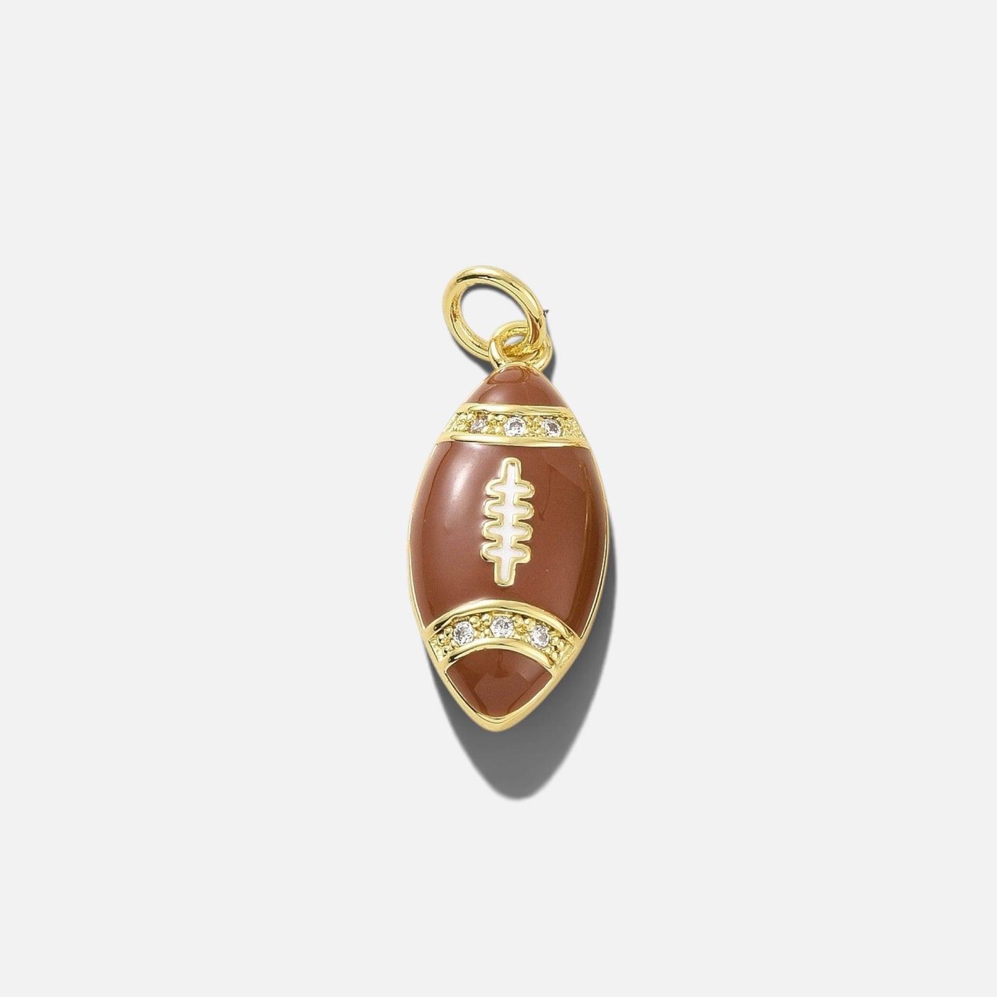Small Football Charm