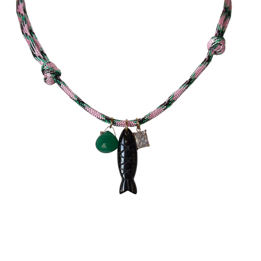 PREPPY PARACORD NECKLACE