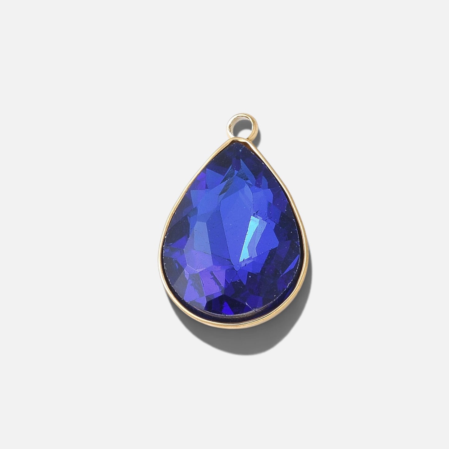 Blue CZ Charm